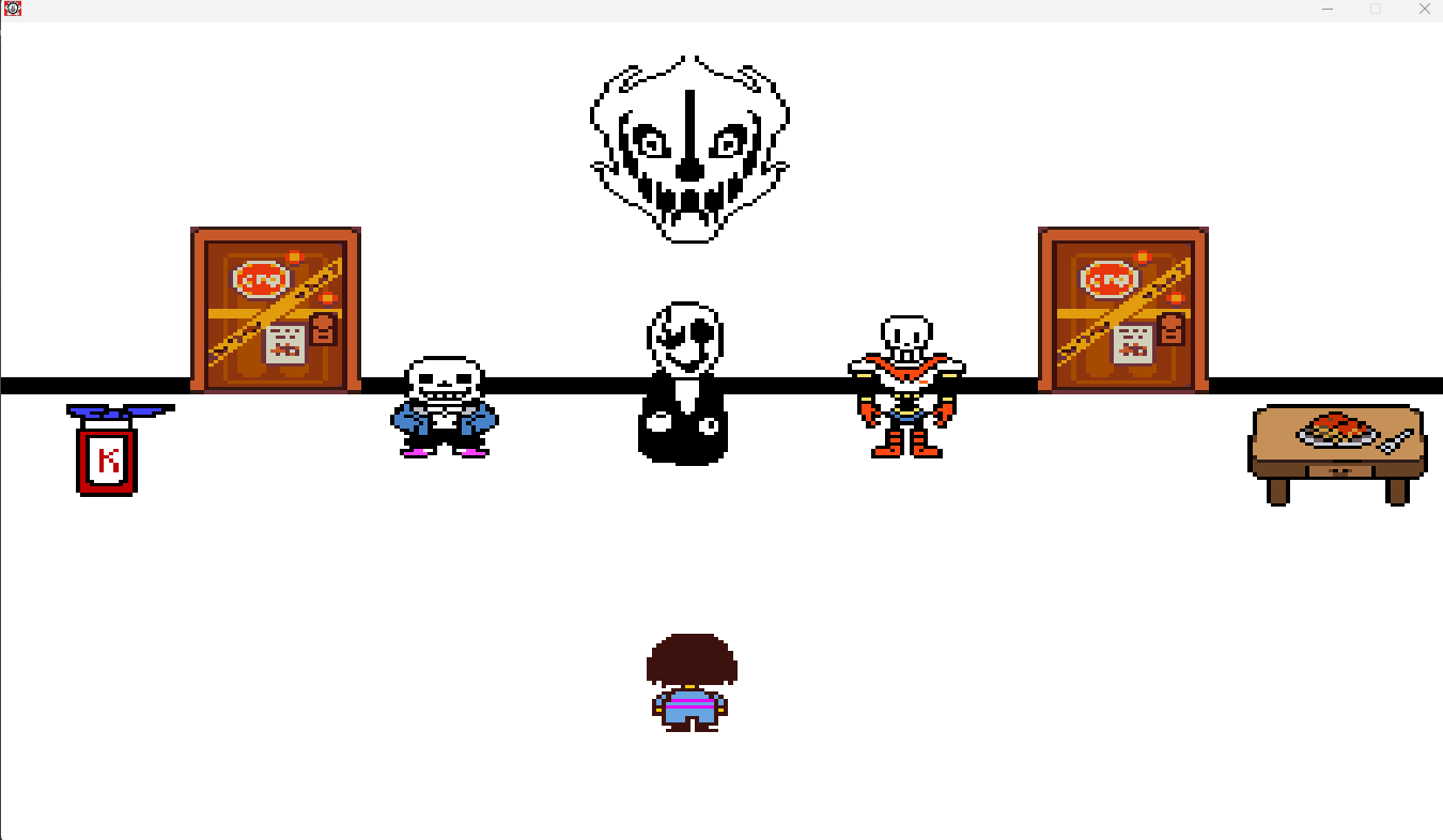 PlatanoTeam First Fan Game Demo Undertale screenshot