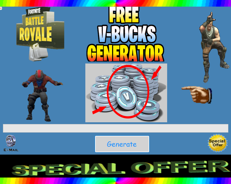 Free Vbuck Generator screenshot
